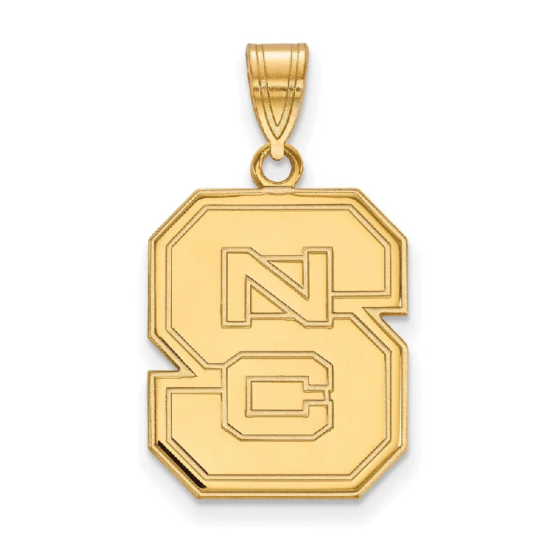 Grab Your Dream Jewelry At The Lowest Prices 14k Yellow Gold North Carolina State Large 'NCS' Pendant Grab Your Dream Jewelry At The Lowest Prices 14k Yellow Gold North Carolina State Large 'NCS' Pendant
