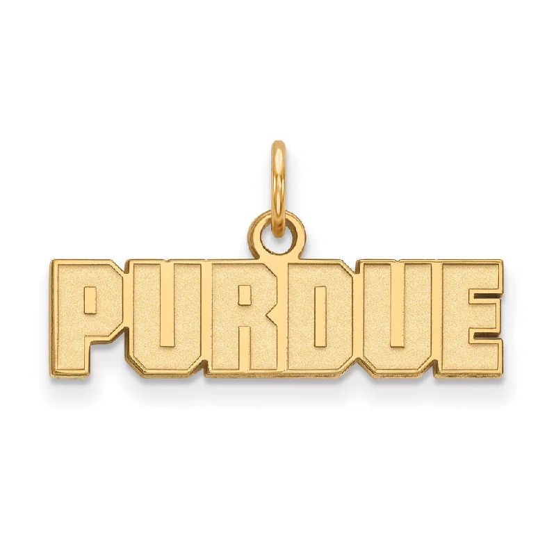 Timeless Jewelry At Special Discount Rates 14k Yellow Gold Purdue XS Script Charm or Pendant Timeless Jewelry At Special Discount Rates 14k Yellow Gold Purdue XS Script Charm or Pendant