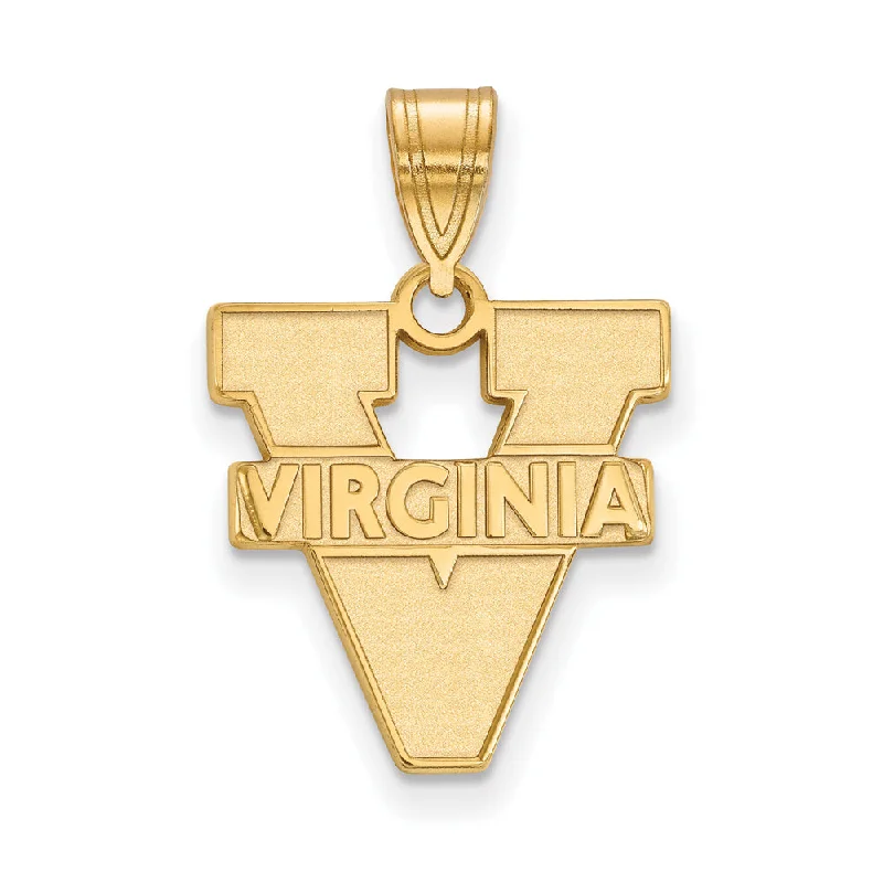 Accessorize For Less – Luxury Jewelry At Affordable Prices 14k Yellow Gold U. of Virginia Medium 'V' Logo Pendant Accessorize For Less – Luxury Jewelry At Affordable Prices 14k Yellow Gold U. of Virginia Medium 'V' Logo Pendant