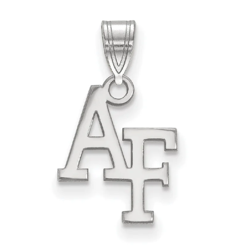 Jewelry Clearance Sale – Final Reductions Sterling Silver Air force Academy Small 'AF' Pendant Jewelry Clearance Sale – Final Reductions Sterling Silver Air force Academy Small 'AF' Pendant