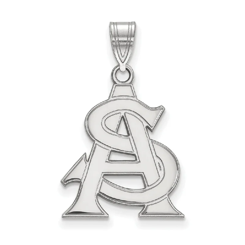 Holiday Jewelry Sale – Perfect Gifts At Great Prices Sterling Silver Arizona State Large 'AS' Pendant Holiday Jewelry Sale – Perfect Gifts At Great Prices Sterling Silver Arizona State Large 'AS' Pendant