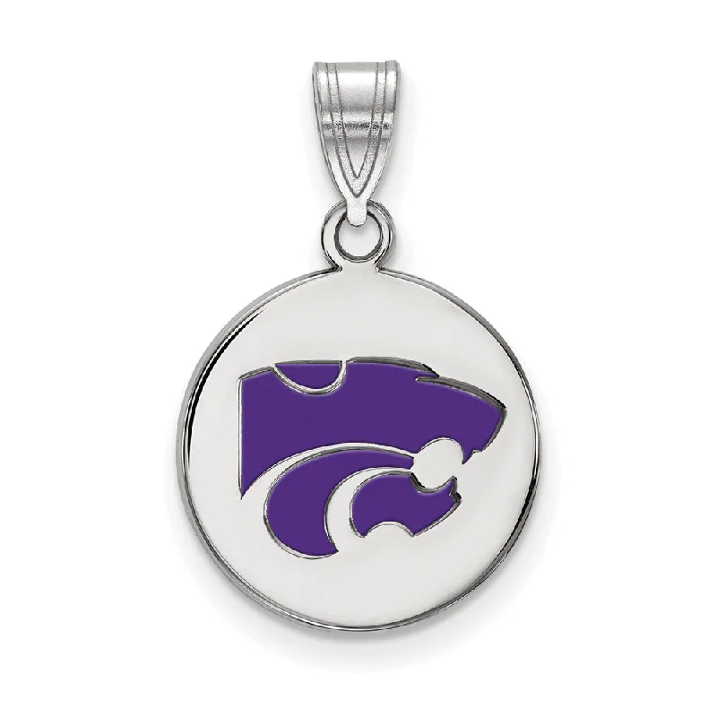 Bestselling Jewelry Now On Sale – Elevate Your Look Sterling Silver Kansas State Medium Enamel Mascot Disc Pendant Bestselling Jewelry Now On Sale – Elevate Your Look Sterling Silver Kansas State Medium Enamel Mascot Disc Pendant
