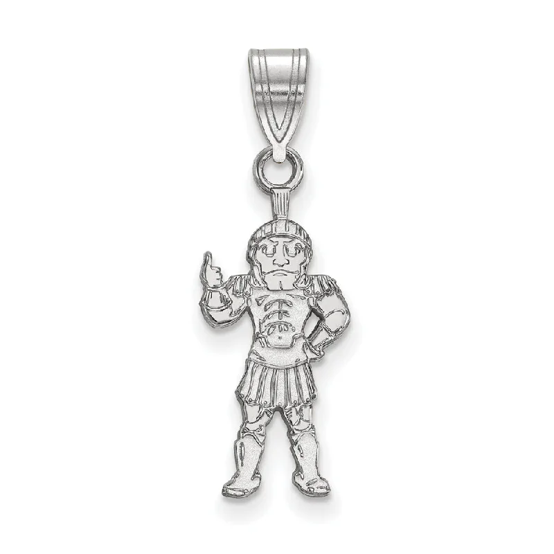 Grab Your Dream Jewelry At The Lowest Prices Sterling Silver Michigan State Large Spartans Pendant Grab Your Dream Jewelry At The Lowest Prices Sterling Silver Michigan State Large Spartans Pendant