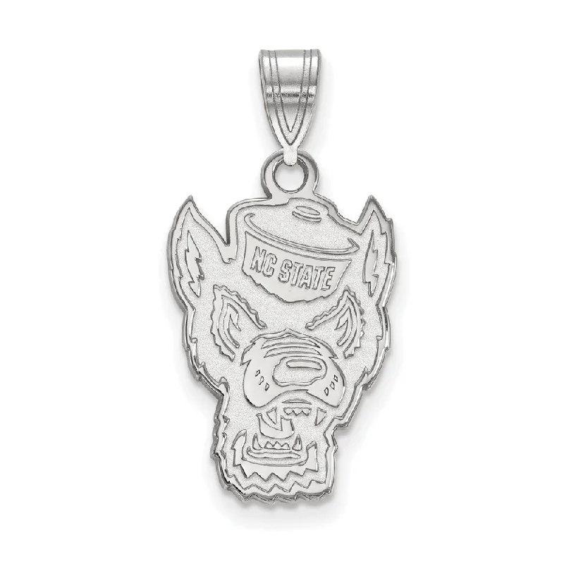 Timeless Jewelry At Special Discount Rates Sterling Silver North Carolina State Large Logo Pendant Timeless Jewelry At Special Discount Rates Sterling Silver North Carolina State Large Logo Pendant