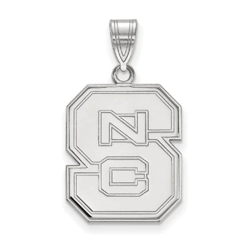 Bold And Beautiful Jewelry Now At Irresistible Prices Sterling Silver North Carolina State Large 'NCS' Pendant Bold And Beautiful Jewelry Now At Irresistible Prices Sterling Silver North Carolina State Large 'NCS' Pendant