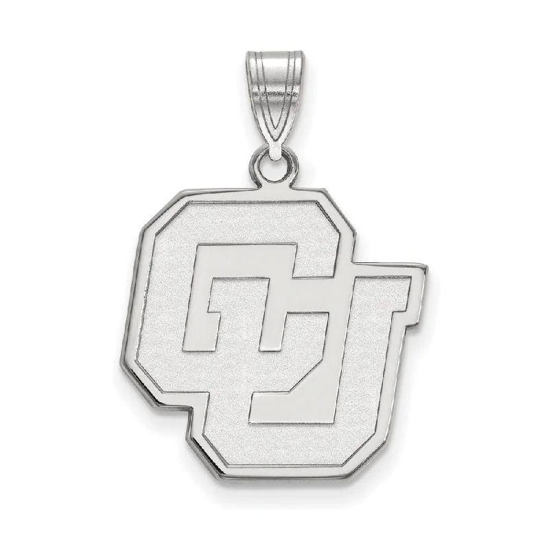 Elegant Necklaces And Bracelets At Limited-Time Offers Sterling Silver U. of Colorado Large Pendant Elegant Necklaces And Bracelets At Limited-Time Offers Sterling Silver U. of Colorado Large Pendant