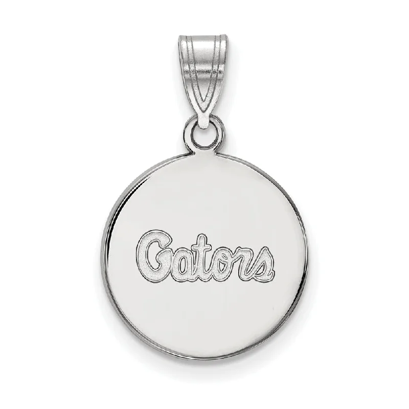Must-Have Jewelry At Unbelievable Discounts Sterling Silver U. of Florida Medium Disc Pendant Must-Have Jewelry At Unbelievable Discounts Sterling Silver U. of Florida Medium Disc Pendant