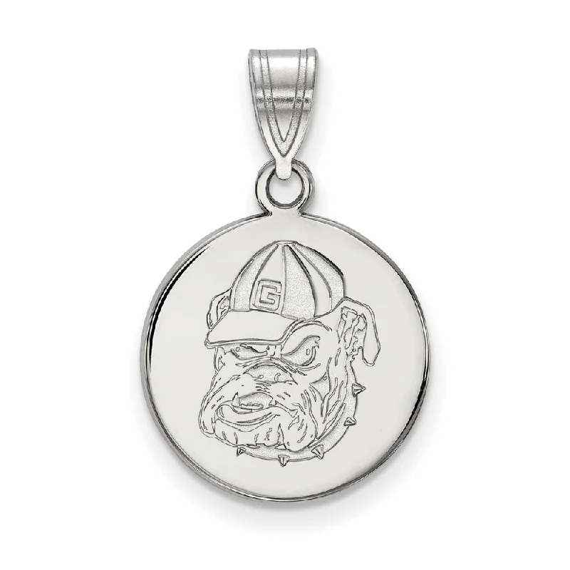 Buy More, Save More On Stunning Jewelry Designs Sterling Silver U. of Georgia Medium Mascot Disc Pendant Buy More, Save More On Stunning Jewelry Designs Sterling Silver U. of Georgia Medium Mascot Disc Pendant