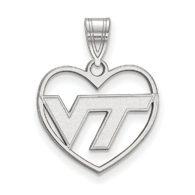Handcrafted Jewelry Sale – Unique Designs At Low Prices Sterling Silver Virginia Tech Logo Heart Pendant Handcrafted Jewelry Sale – Unique Designs At Low Prices Sterling Silver Virginia Tech Logo Heart Pendant
