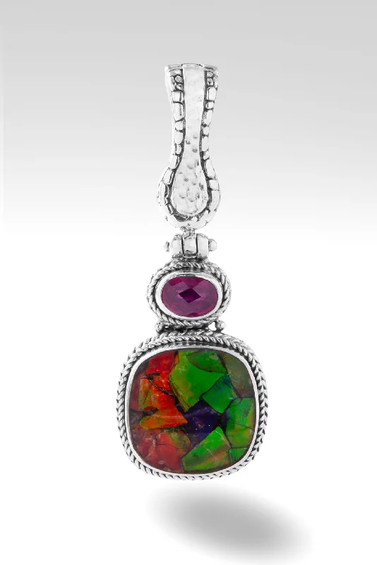 The Biggest Jewelry Sale Of The Year Is Here Peaceful Heart Pendant™ in Ammolite Triplet The Biggest Jewelry Sale Of The Year Is Here Peaceful Heart Pendant™ in Ammolite Triplet