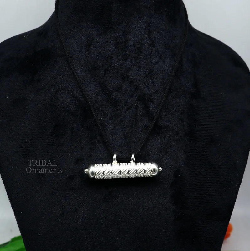 Affordable Luxury Jewelry – Style At A Great Price Sterling silver handmade gorgeous round tabiz handmade amulet box pendant, mantra box, silver tabiz/ mascot , kavacham jewelry ssp1748 Affordable Luxury Jewelry – Style At A Great Price Sterling silver handmade gorgeous round tabiz handmade amulet box pendant, mantra box, silver tabiz/ mascot , kavacham jewelry ssp1748