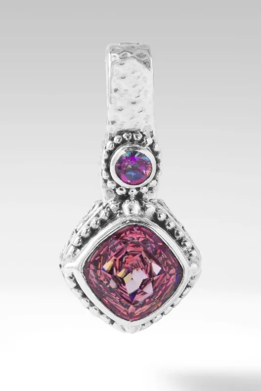 Waterproof Stainless Steel Jewelry For Lasting Beauty Trust His Plan Pendant II™ in Summer Peach™ Mystic Quartz Waterproof Stainless Steel Jewelry For Lasting Beauty Trust His Plan Pendant II™ in Summer Peach™ Mystic Quartz