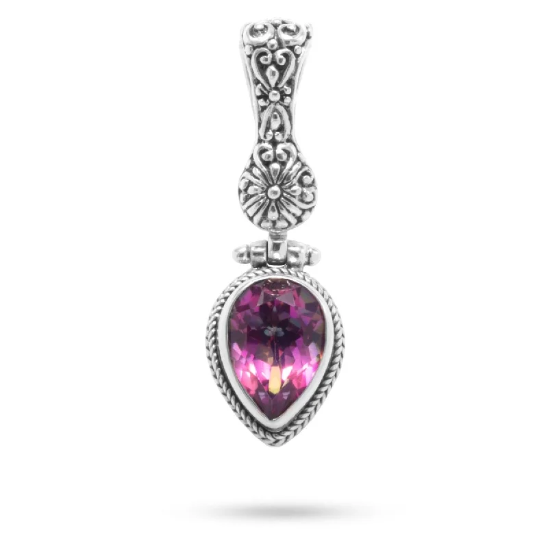 Exclusive Gemstone Jewelry Markdowns – Shop Now Sterling Silver Janyl Adair Pink/Purple Mystic Quartz Pendant With Magnetic Enhancer Bail™ Exclusive Gemstone Jewelry Markdowns – Shop Now Sterling Silver Janyl Adair Pink/Purple Mystic Quartz Pendant With Magnetic Enhancer Bail™