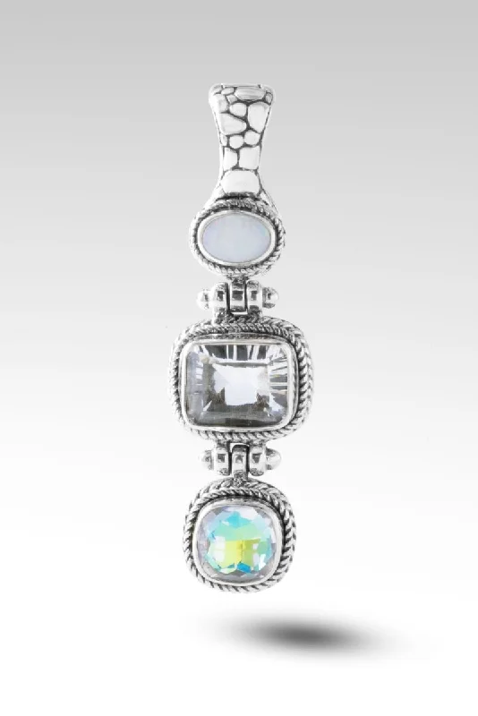 Personalized Engraved Jewelry For Meaningful Gifts Strength of My Heart Pendant™ in White Quartz Personalized Engraved Jewelry For Meaningful Gifts Strength of My Heart Pendant™ in White Quartz