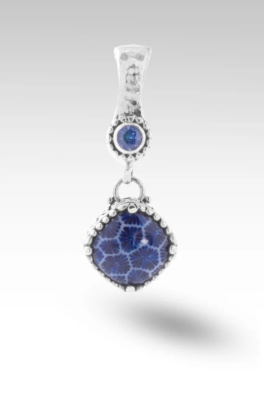 Buy More, Save More On Stunning Jewelry Pieces Walk in Wisdom Pendant™ in Navy Blue Indonesian Coral Buy More, Save More On Stunning Jewelry Pieces Walk in Wisdom Pendant™ in Navy Blue Indonesian Coral