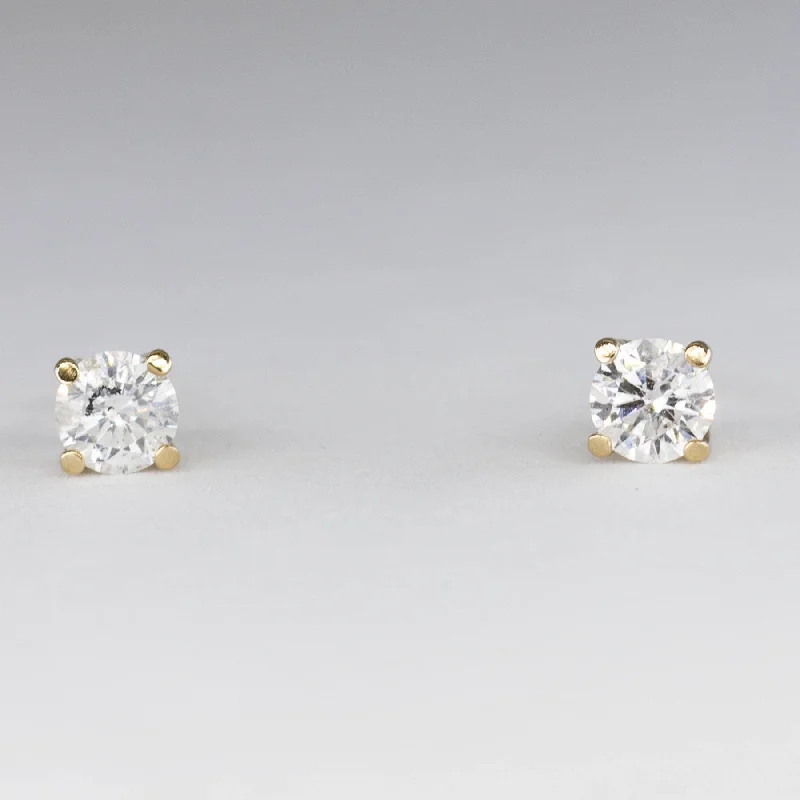 Classic And Modern Jewelry Styles On Sale 100 Ways Yellow Gold Diamond Studs | 0.48 tcw | Classic And Modern Jewelry Styles On Sale 100 Ways Yellow Gold Diamond Studs | 0.48 tcw |