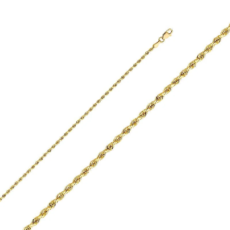Affordable Glamour – Premium Jewelry At Special Prices 10K Yellow Gold 3mm Diamond Cut Solid Rope Chain 16" 18" 20" 22" 24" 10C280Y Affordable Glamour – Premium Jewelry At Special Prices 10K Yellow Gold 3mm Diamond Cut Solid Rope Chain 16" 18" 20" 22" 24" 10C280Y