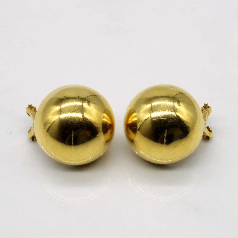 Bold And Beautiful Jewelry Now At Irresistible Prices 18k Yellow Gold Earrings