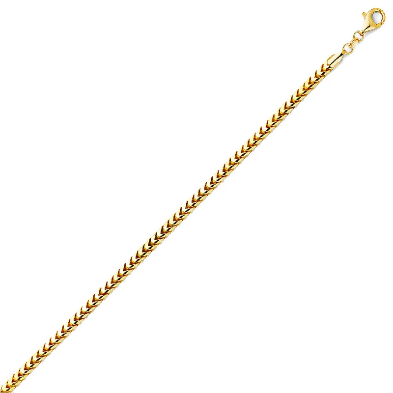 Versatile Layering Jewelry For Effortless Chic 3.3mm Roundish Franco Chain