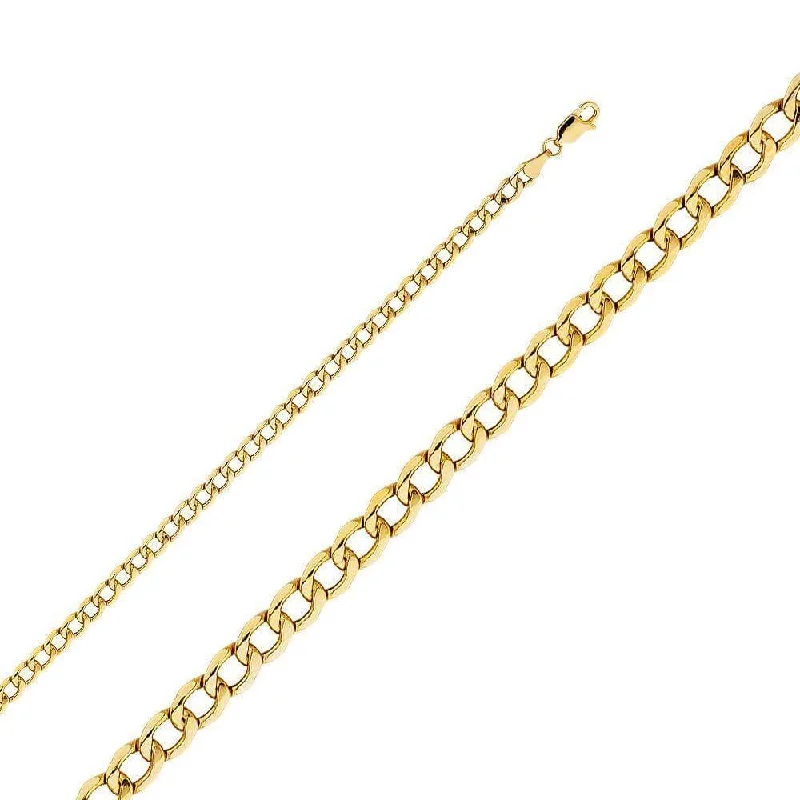 Timeless Jewelry Styles At Wallet-Friendly Prices 4.3mm Hallow Cuban Chain