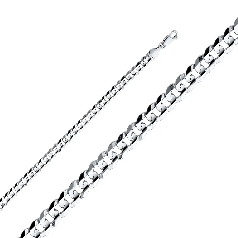 Grab Your Dream Jewelry At The Lowest Prices 5.9mm Regular Concave Cuban Chain
