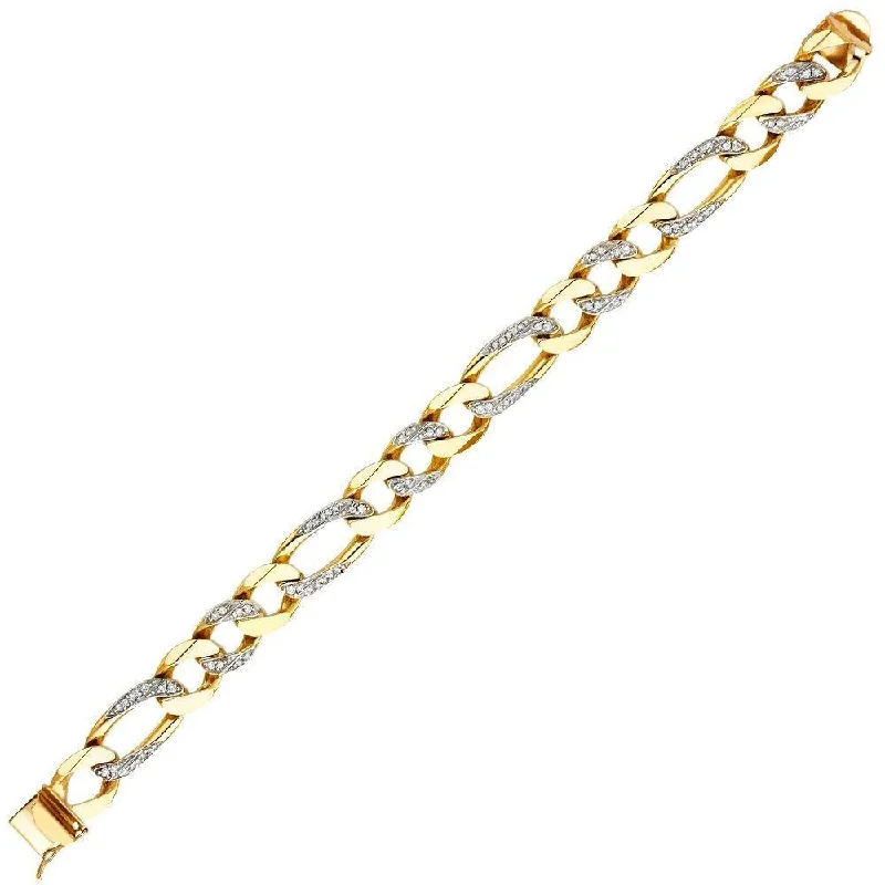 Shop Handcrafted Jewelry At Special Promotional Rates 8.5" Men's ID Bracelet