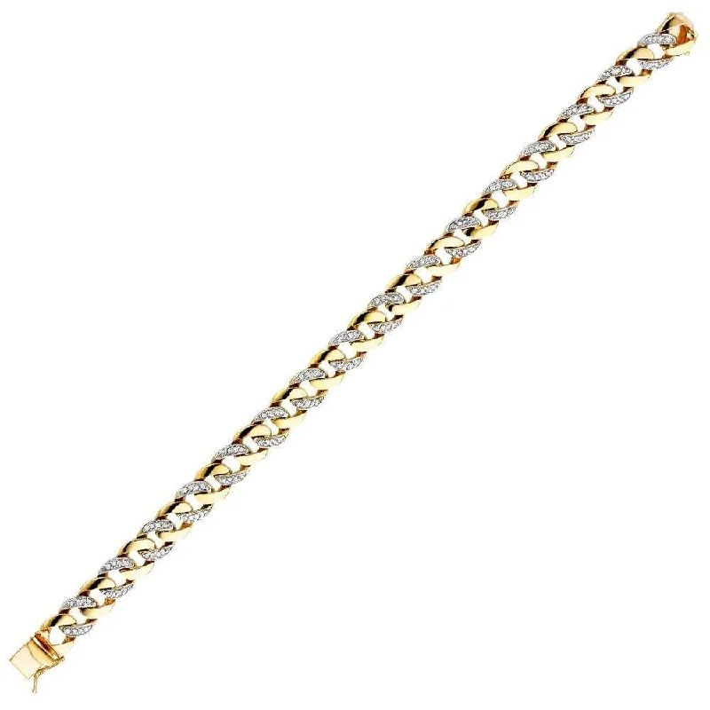 Sparkle For Less – Shop Our Limited-Time Jewelry Deals 8.5" Men's ID Bracelet