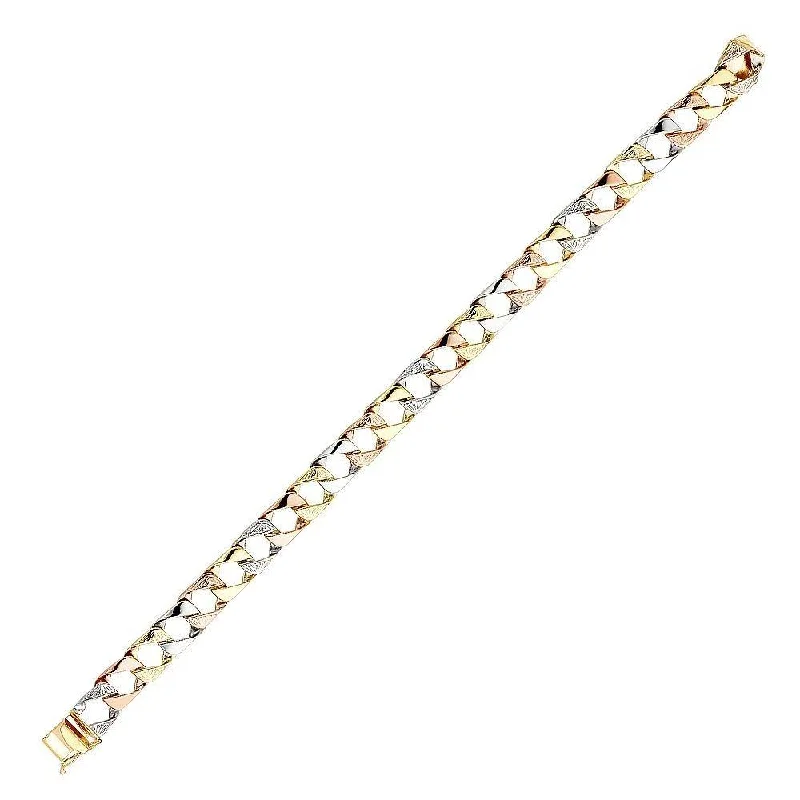 Last Chance To Shop High-End Jewelry At Markdown Prices 8.5" Mens ID Bracelet