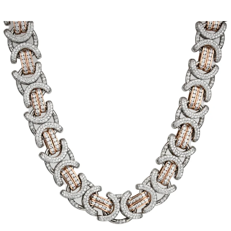 Shop Fine Jewelry With Amazing Deals 20mm Diamond Byzantine Chain