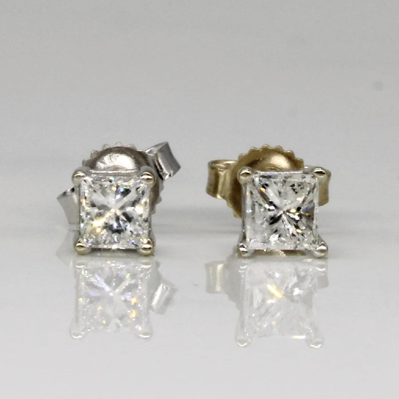 Timeless Beauty, Unbeatable Deals – Jewelry Sale On Princess Cut Diamond Stud 14k Earrings | 0.64ctw | Timeless Beauty, Unbeatable Deals – Jewelry Sale On Princess Cut Diamond Stud 14k Earrings | 0.64ctw |
