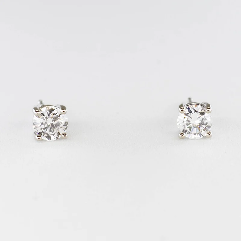 Unmissable Jewelry Clearance – Final Reductions 100 Ways White Gold Diamond Studs | 0.60 ctw SI D-F | Unmissable Jewelry Clearance – Final Reductions 100 Ways White Gold Diamond Studs | 0.60 ctw SI D-F |