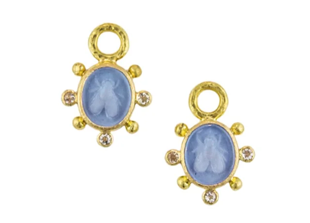 Once-A-Year Jewelry Sale – Grab Your Favorites Now Elizabeth Locke Cerulean “Mosca” Earring Charms Once-A-Year Jewelry Sale – Grab Your Favorites Now Elizabeth Locke Cerulean “Mosca” Earring Charms