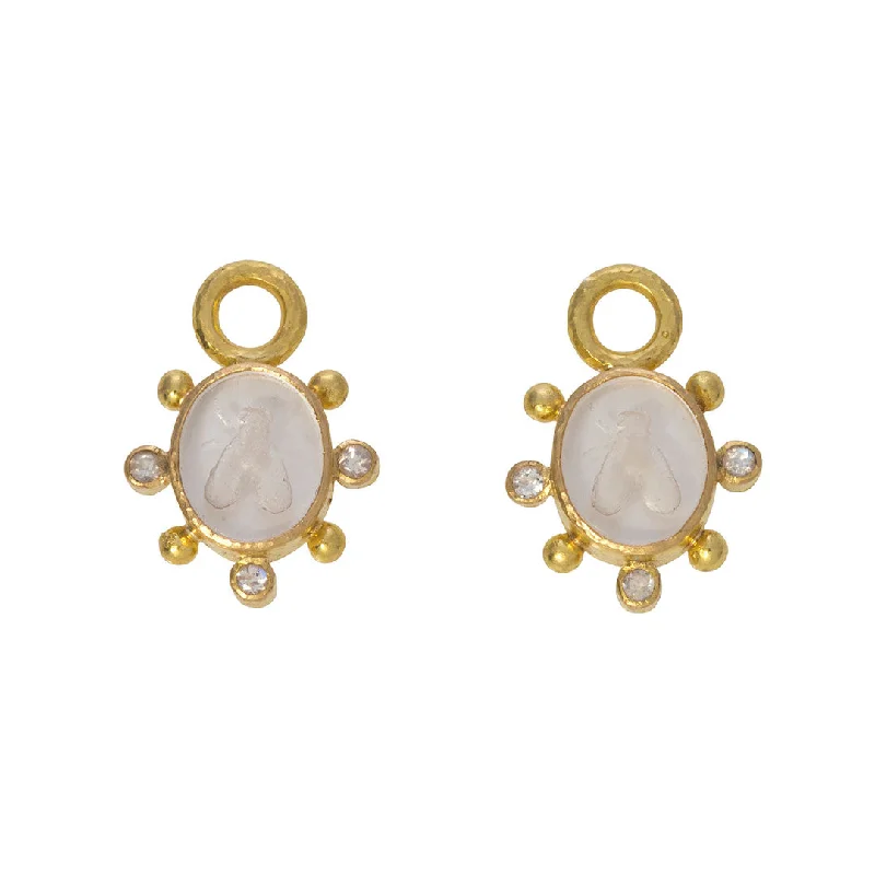 Timeless Elegance Now At Special Discounts Elizabeth Locke Crystal “Mosca” Moonstone Earring Charms Timeless Elegance Now At Special Discounts Elizabeth Locke Crystal “Mosca” Moonstone Earring Charms