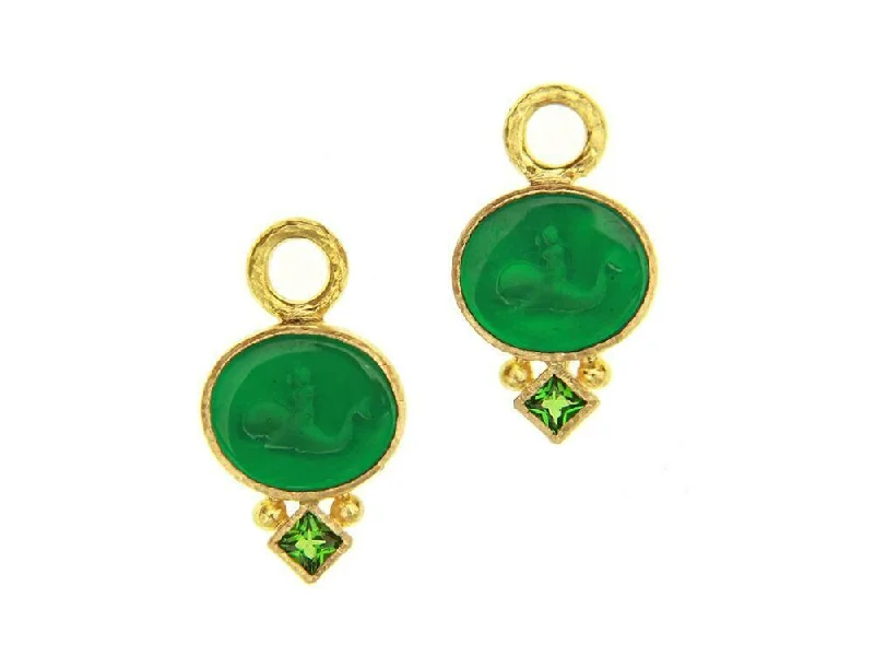 Jewelry Sale – Exclusive Styles At Lower Prices Elizabeth Locke Pine “Dolphin” Tsavorite Earring Charms Jewelry Sale – Exclusive Styles At Lower Prices Elizabeth Locke Pine “Dolphin” Tsavorite Earring Charms