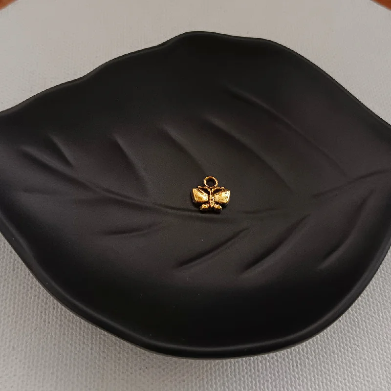 Luxury Handcrafted Jewelry For Elegant Looks Kriaa Gold Oxidised Butterfly Charms Pendants DIY for Necklace Bracelet Jewelry Making and Crafting Luxury Handcrafted Jewelry For Elegant Looks Kriaa Gold Oxidised Butterfly Charms Pendants DIY for Necklace Bracelet Jewelry Making and Crafting