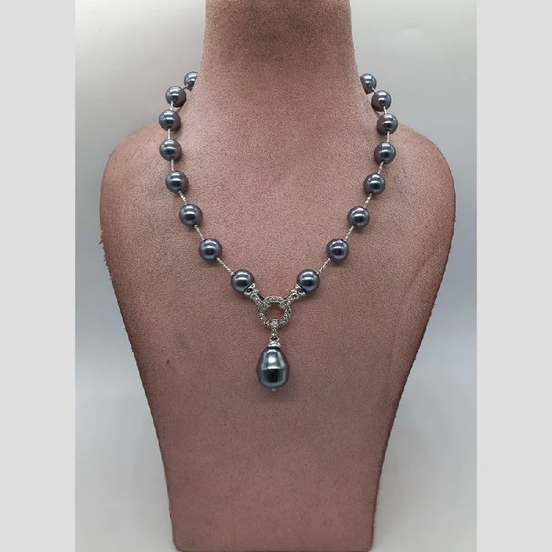 Shop Jewelry That Shines Without The High Price MG Beads Shallpearl Ghanti Pandent Necklace Shop Jewelry That Shines Without The High Price MG Beads Shallpearl Ghanti Pandent Necklace
