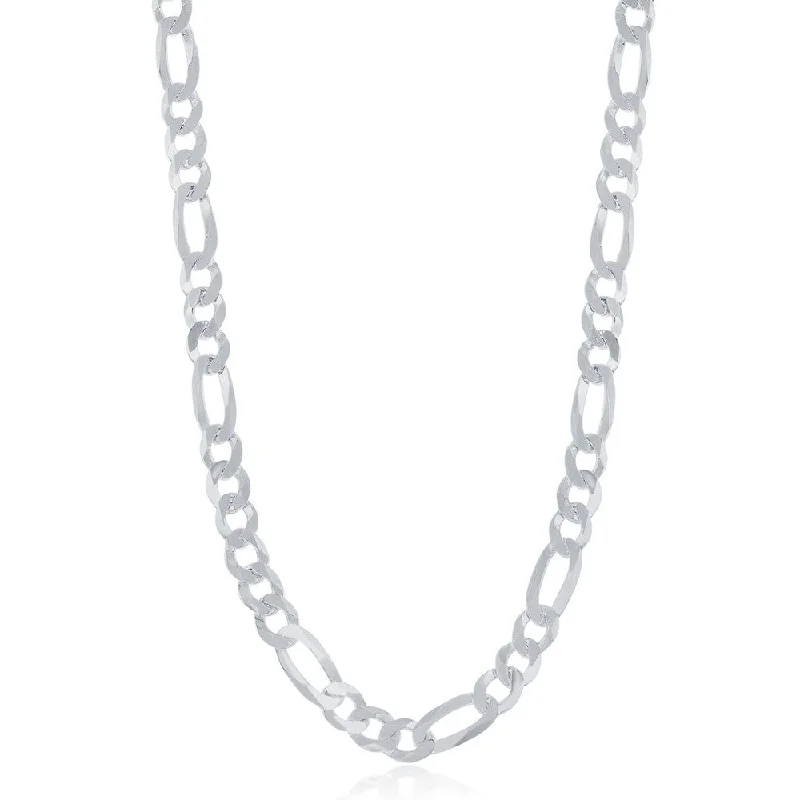 Don't Miss These Dazzling Jewelry Discounts Sterling Silver 5.8mm Figaro Chain -Rohdium Plated Don't Miss These Dazzling Jewelry Discounts Sterling Silver 5.8mm Figaro Chain -Rohdium Plated