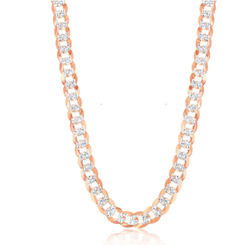 Jewelry Clearance Sale – Final Reductions Sterling Silver 7.3mm Flat Pave Cuban Chain - Gold Plated 18" 20" 22" 24" Jewelry Clearance Sale – Final Reductions Sterling Silver 7.3mm Flat Pave Cuban Chain - Gold Plated 18" 20" 22" 24"