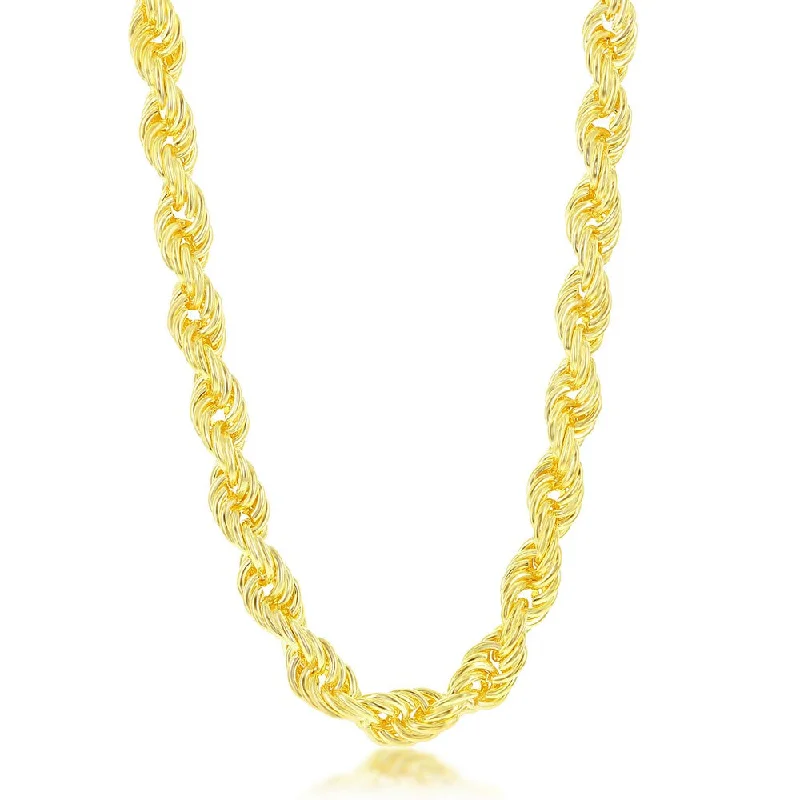 Bestselling Jewelry At Special Promotional Rates Sterling Silver 9.5mm Loose Rope With CZ Statement Lock Necklace 22" Bestselling Jewelry At Special Promotional Rates Sterling Silver 9.5mm Loose Rope With CZ Statement Lock Necklace 22"