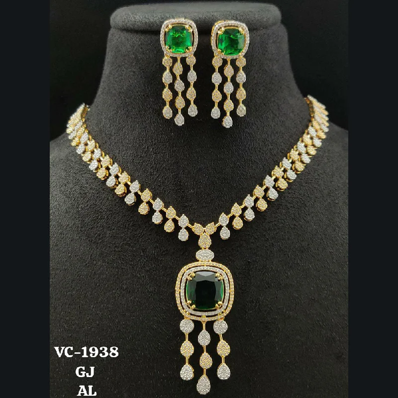 Big Discounts On Elegant Jewelry Collections Vivah Creations 2Tone Plated Necklace Set Big Discounts On Elegant Jewelry Collections Vivah Creations 2Tone Plated Necklace Set